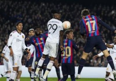 صدام قوي بين برشلونة واليونايتد في الدوري الأوروبي