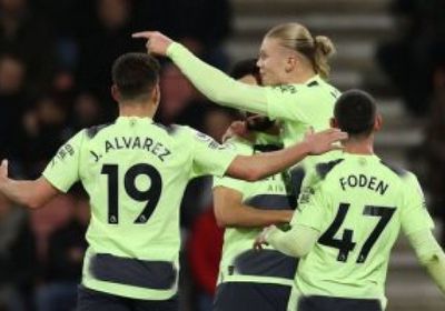 السيتي يهزم بورنموث برباعية