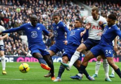 تعادل سلبي بين تشيلسي وتوتنهام بالشوط الأول