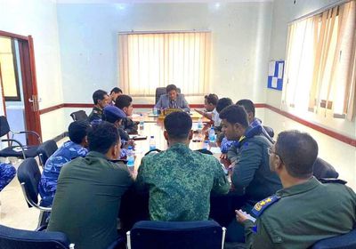 اللجنة الأمنية في المكلا تناقش أبرز القضايا بالمديرية