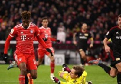 ثلاثية تعيد بايرن لصدارة الدوري الألماني