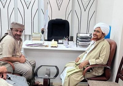 اللواء التميمي يلتقي العلامة عمر بن حفيظ