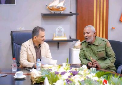 محافظ عدن يثني على منظومة الدفاع المدني