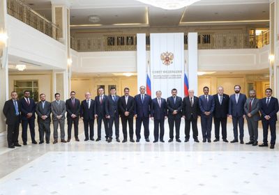 السفير آل جابر يواصل سلسلة لقاءاته في موسكو