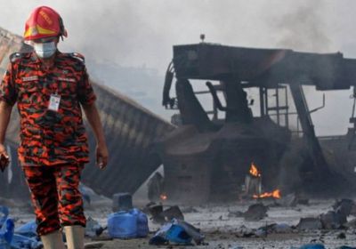 مقتل 6 أشخاص بانفجار بمصنع أكسجين في بنجلادش