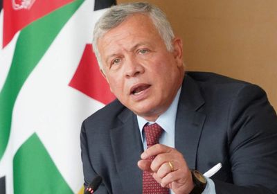 العاهل الأردني يدعو للتهدئة في الأراضي الفلسطينية