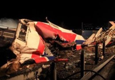 اعتقال رئيس محطة للقطارات باليونان بسبب حادث التصادم