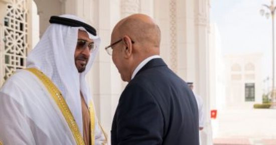 رئيس الإمارات يبحث مع نظيره الموريتاني تعزيز علاقات البلدين