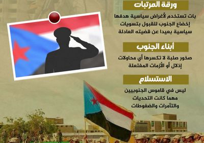 شعب الجنوب لن يُكسر (إنفوجراف)