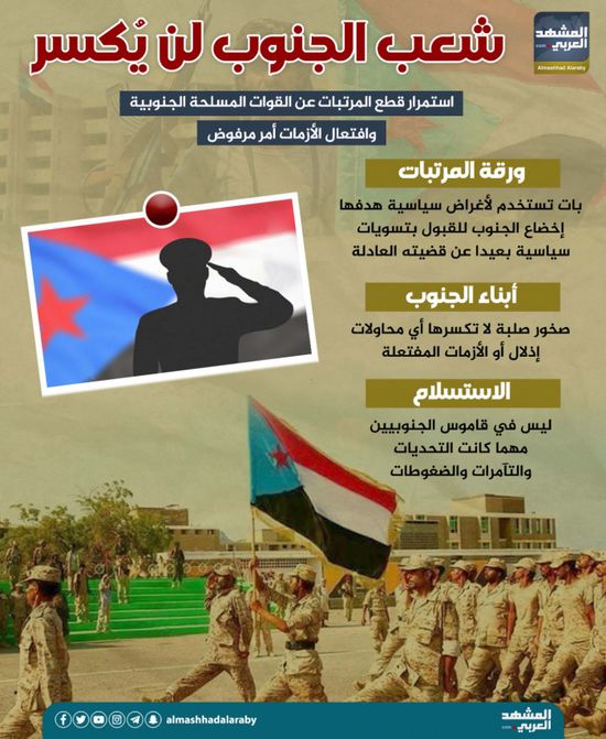 شعب الجنوب لن يُكسر (إنفوجراف)