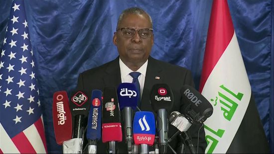 أوستن يبحث ملفات شائكة في كردستان العراق