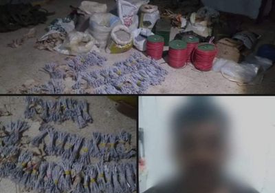 إحباط مخطط إرهابي في لحج: ضبط كمية متفجرات ببئر فضل