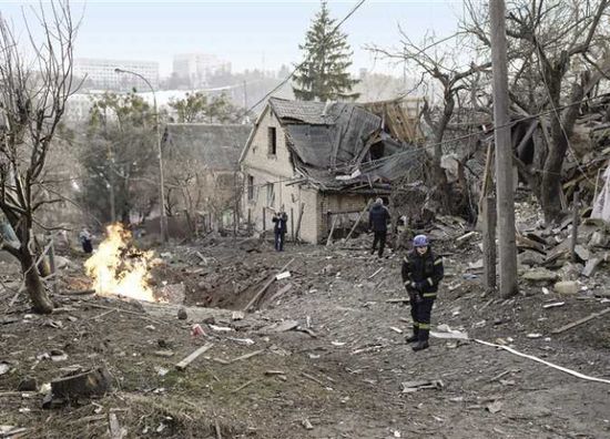 أوكرانيا ترد بغارة جوية على الروس