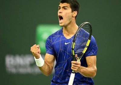 ألكاراز يتأهل لقبل نهائي إنديان ويلز