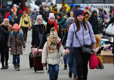 21 ألف لاجئ أوكراني يدخلون إلى الحدود البولندية بـ 24 ساعة