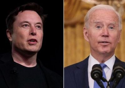 "ماسك" يرد على تغريدة "بايدن"