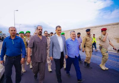 لملس: عدن تحتاج لمشاريع استراتيجية بمجال الطرق