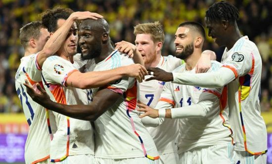 لوكاكو يقود بلجيكا للفوز على السويد