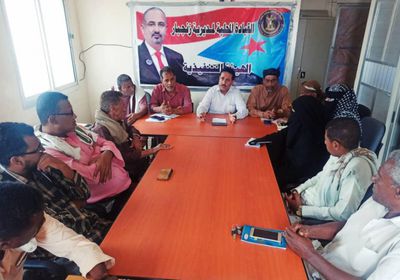 انتقالي أبين يوجه القيادة بزنجبار لتكثيف الجهود الميدانية