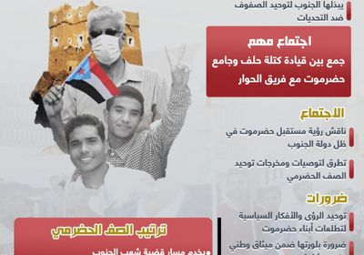 رؤية حضرموت تجهض مؤامرة ضرب وحدة الصف الجنوبي (إنفوجراف)