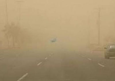 أمطار غزيرة تمتد شرقا وسط أجواء مغبرة