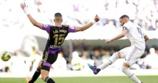 رباعية قاسية من ريال مدريد على بلد الوليد بالشوط الأول