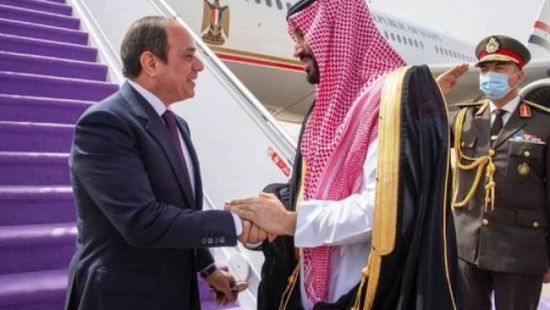 ولي العهد السعودي يبحث مع الرئيس المصري القضايا المشتركة