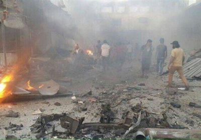 إصابة 16 شخصًا في انفجار عبوة ناسفة بسوريا   