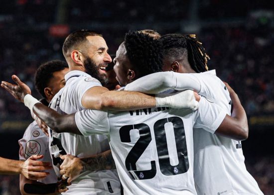 ريال مدريد يقسو على برشلونة بكأس إسبانيا