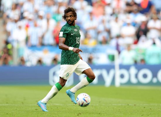 الشهراني يعود للتدريبات لأول مرة منذ الإصابة أمام الأرجنتين