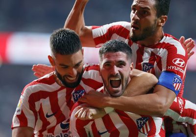 أتليتيكو مدريد يهزم رايو فاليكانو