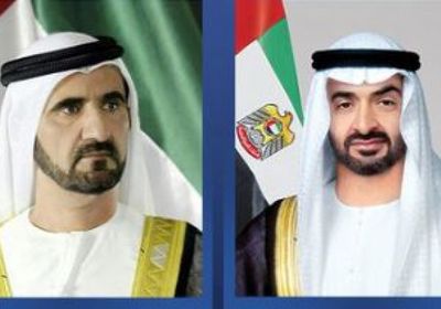 رئيس الإمارات يعزي أمير الكويت في وفاة الشيخ مبارك جابر