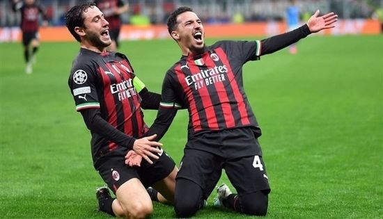 ميلان يتغلب على نابولي بدوري أبطال أوروبا