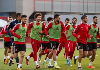 الأهلي يستعد لمباراة فاركو بالدوري المصري