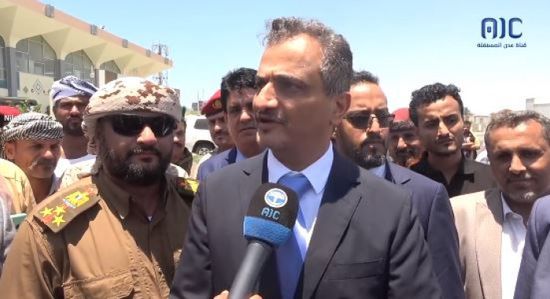 لملس: سعداء باستقبال أبطالنا الأشاوس الصبيحي وهادي