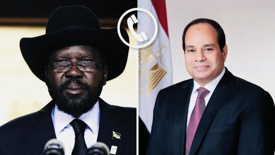 رئيسا مصر وجنوب السودان يطالبان بوقف فوري لإطلاق النار في السودان