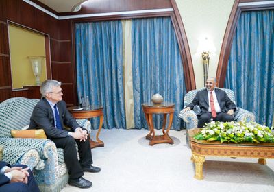 المبعوث السويدي للرئيس الزُبيدي: نسعى لتوطيد العلاقات الثنائية