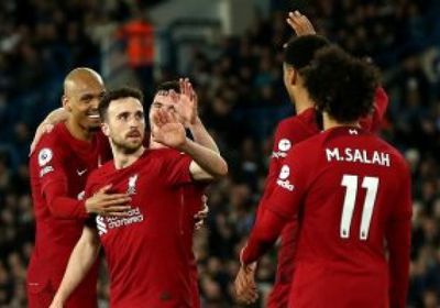 ليفربول يسحق ليدز بسداسية وصلاح يحطم رقما قياسيا