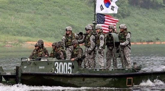 تدريبات بحرية ين كوريا الجنوبية وأمريكا واليابان