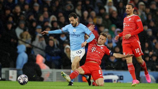 بايرن ميونخ ومانشستر سيتي يتعادلان سلبيا في الشوط الأول