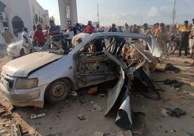 انفجار سيارة في حي الكود بمحافظة حضرموت