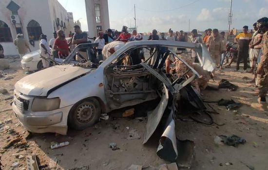 انفجار سيارة في حي الكود بمحافظة حضرموت