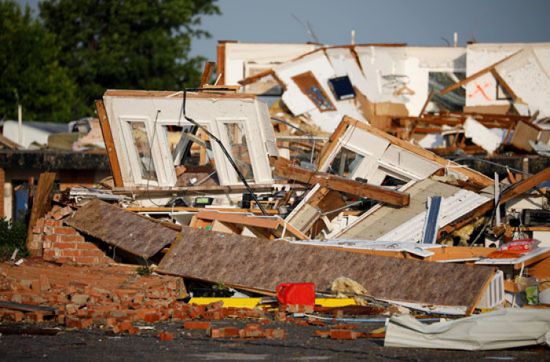 قتيلان في أعاصير تضرب ولاية أوكلاهوما