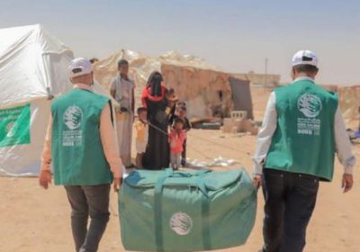 سلمان للإغاثة: توزيع مساعدات إيوائية طارئة في العبر
