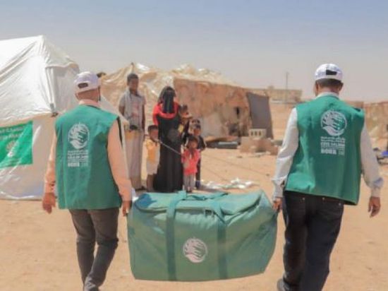 سلمان للإغاثة: توزيع مساعدات إيوائية طارئة في العبر