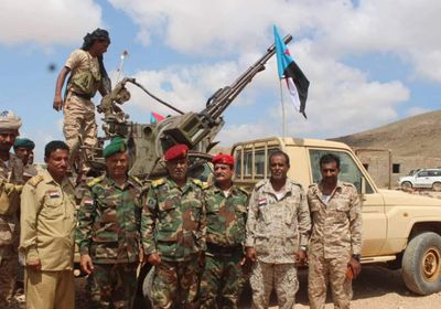 رئيس عمليات اللواء الأول مشاة بحري يتفقد الكتيبة الثانية بنوجد