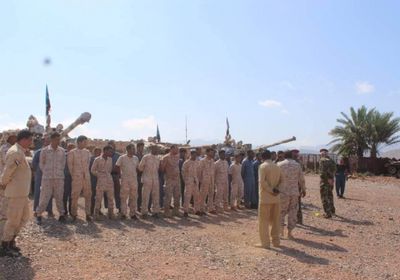 رئاسة عمليات "الأول مشاة بحري" تتفقد الكتيبتين الرابعة والدبابات