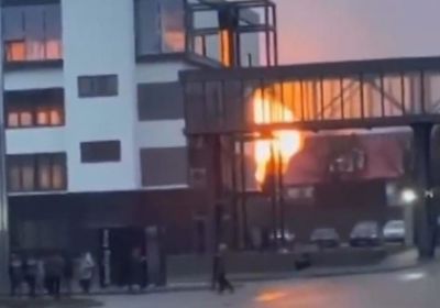 صاروخ روسي يستهدف متحفًا بأوكرانيا