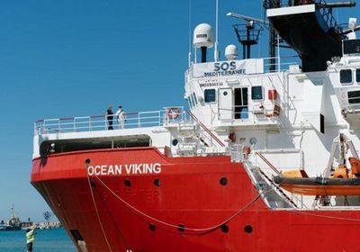 السفينة أوشن فايكينغ تنقذ 15 مهاجرًا في البحر المتوسط