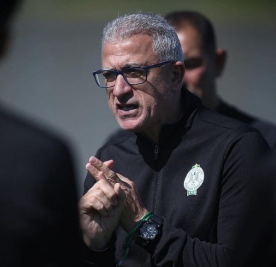 مدرب الرجاء: نواجه الأهلي غدا ولا بديل عن الفوز